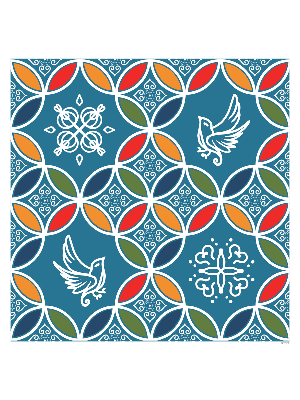 Motifx scarf by Wong Chung Man