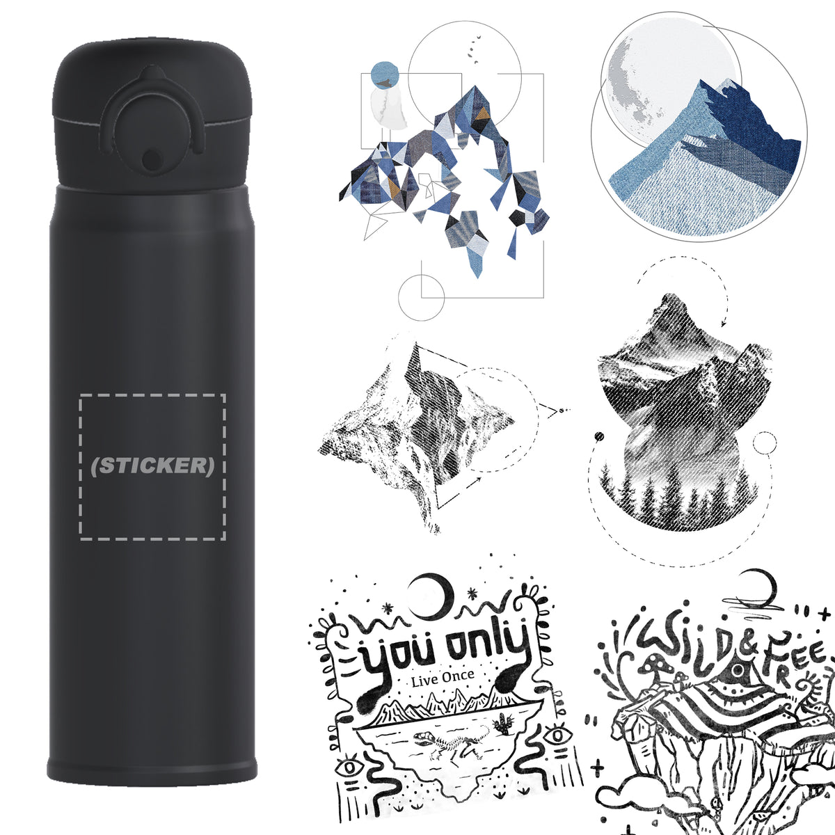 CDSS custom-made water bottle