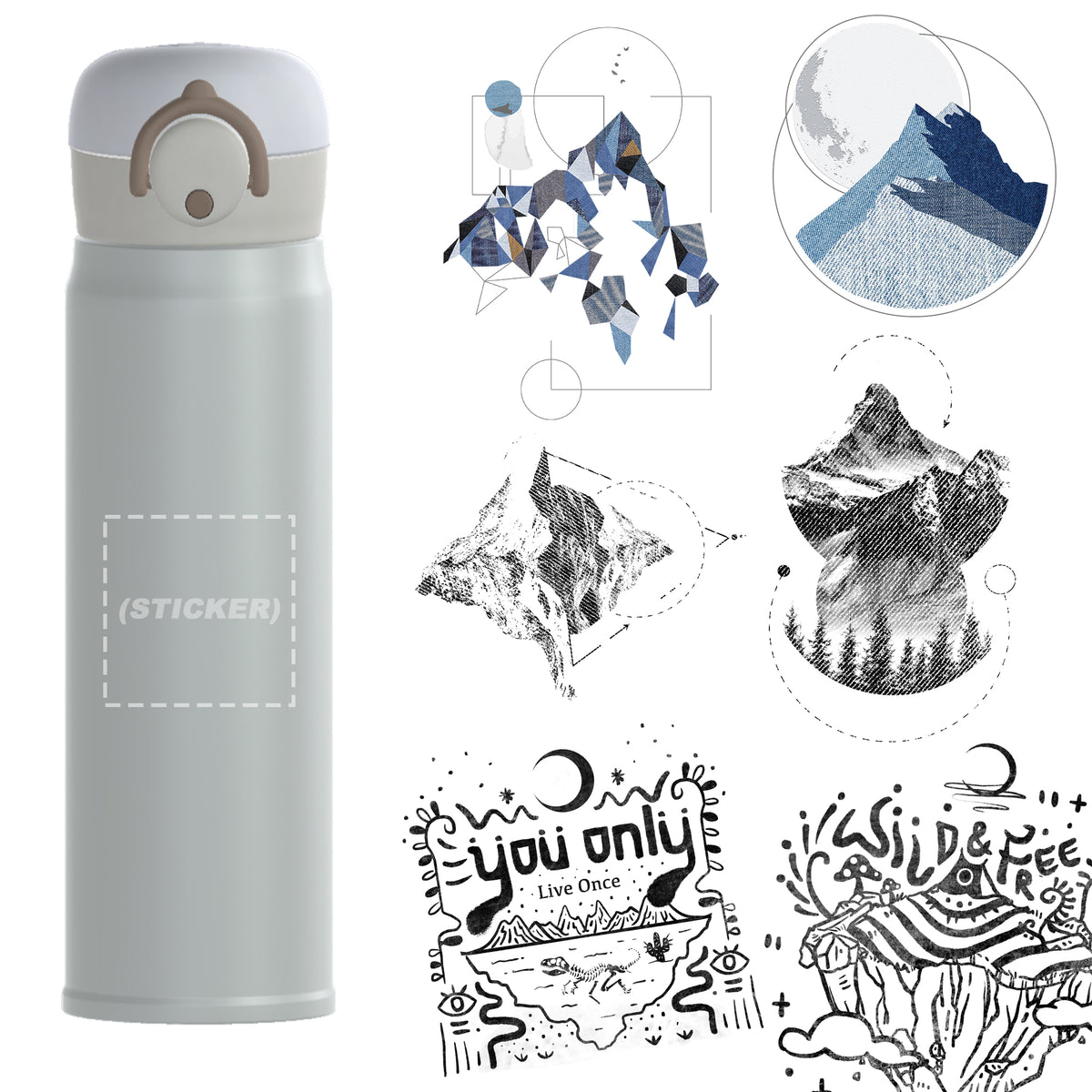 CDSS custom-made water bottle