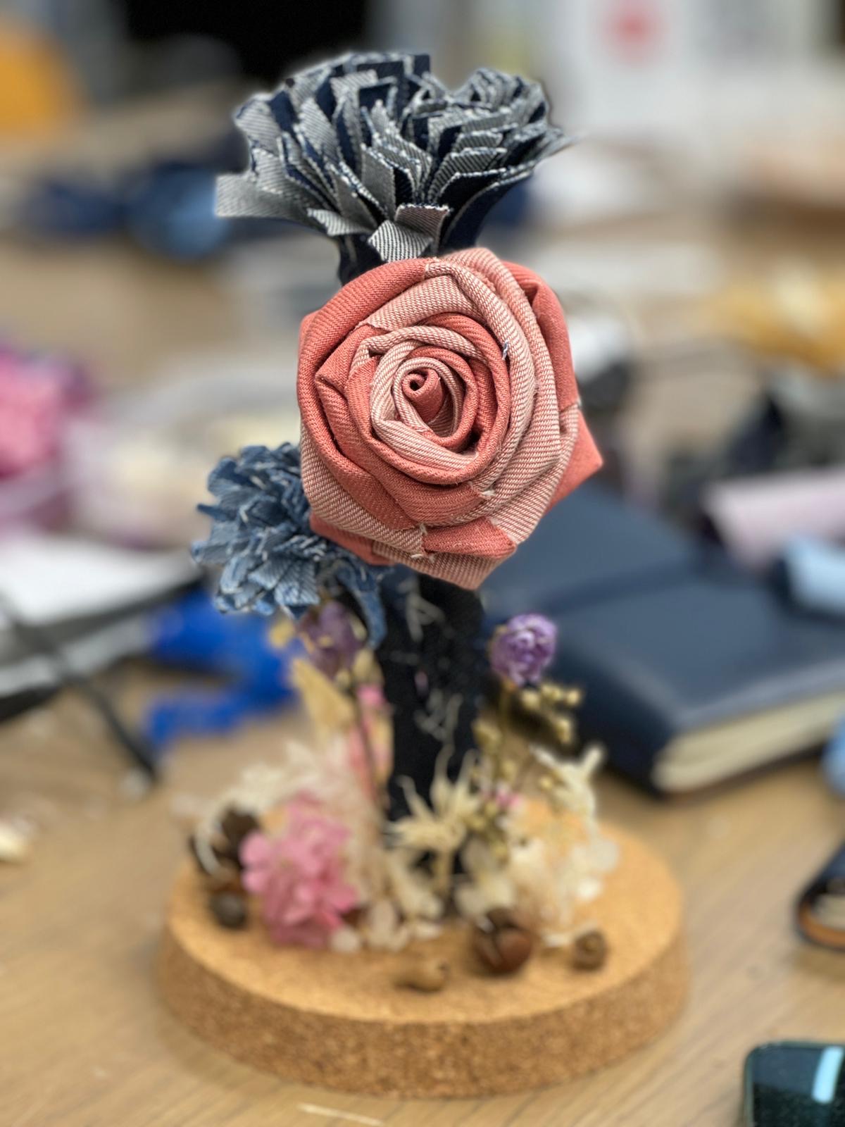 Denim in Bloom Display Set