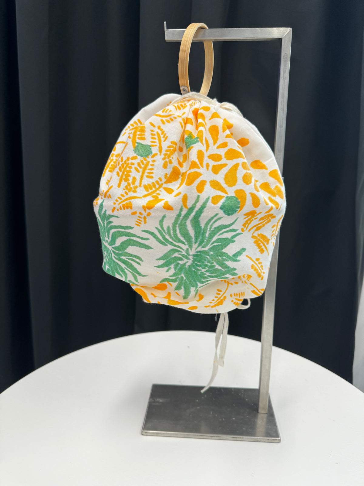Upcycle Hoop Lamp (with Light Cloth Cover)