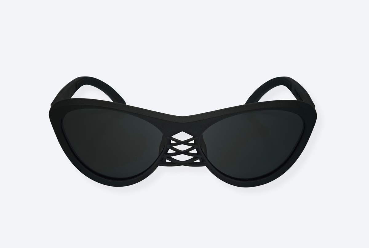 3D‑Printed Sunglasses "Lumine Bleu"