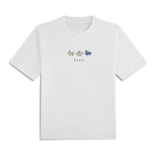 Embroidery Graphic Tee - Fruit